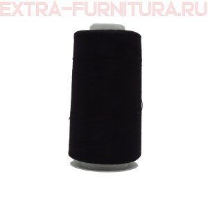  Нитки 40s/2, 100% п/э, 3300 ярдов, цв.черный