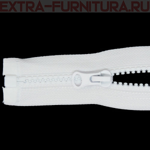 Молния Трактор Т5 1 замок 90см, цв. 101 белый, LOGO