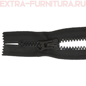 Молния Трактор Т8 1 замок 18см, цв. 322 черный, LOGO