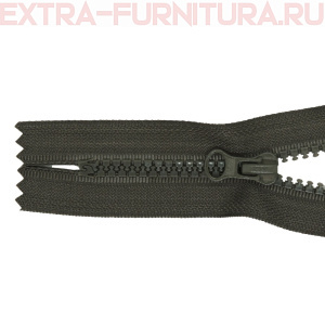 Молния Трактор Т5 1 замок 18см, цв.328 хаки темный, LOGO, н/р