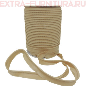 Кант атласный 12 мм, 72 ярда, цв. 277 бежевый А