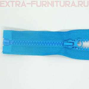 Молния Трактор Т5 1 замок 85см, цв.208 голубой, LOGO