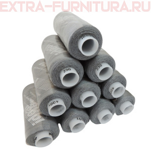 Нитки IDEAL бытовые 40/2 366м, цв.230 серый (уп.10шт)