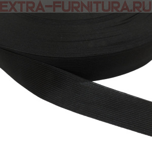 Лента окантовочная 32 мм цв. черный, уп.150м (пл.5,4гр) Ф