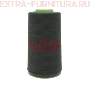 Нитки GALAKTIKA  40/2 п/э  4000 ярдов, цв.345 серый темный