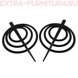 Заколки для штор "Круги", цв. №24, пара