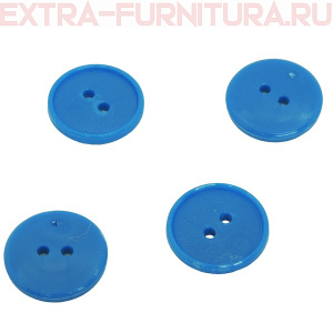 Пуговицы 17/2 светло-синий, ПС-2, "Шагрень" упаковка 1000 шт.