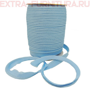 Кант атласный 12 мм, 72 ярда, цв. 184 голубой А