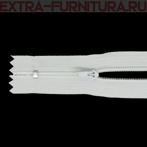 Молния Спираль н/р Т3, дл.40 см, цв. белый