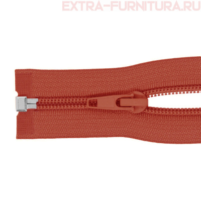 Молния Спираль разъемная Т5, дл. 85см, цв.287 паприка