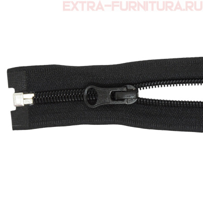 Молния Спираль разъемная дл. 55см, Т5, цв. 322 черный LOGO К