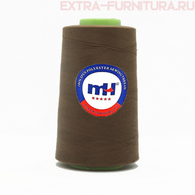 Нитки МН 40/2 п/э  5000 ярдов №491 коричневый