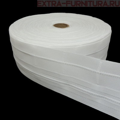 Лента шторная шир.60мм арт.606 х/б, уп.50м*30уп.