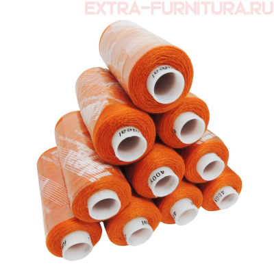 Нитки IDEAL бытовые 40/2 366м, цв.380 рыжий (уп.10шт)