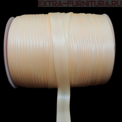 Косая бейка 16мм 132м цв.005 светло-бежевый ЕВРО