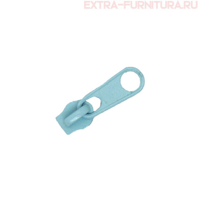 Бегунок к рулонной молнии тип 3, цв.183 голубой