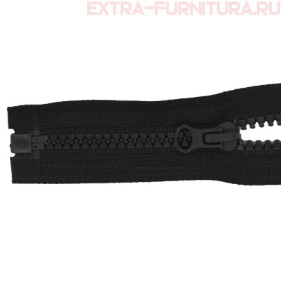 Молния Трактор Т5 1 замок 120см, цв. 322 черный, LOGO