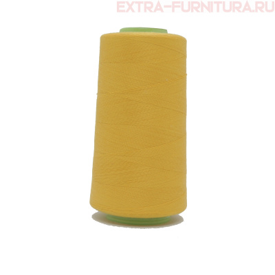 Нитки 40s/2, 3300 ярдов, № 136 желтый