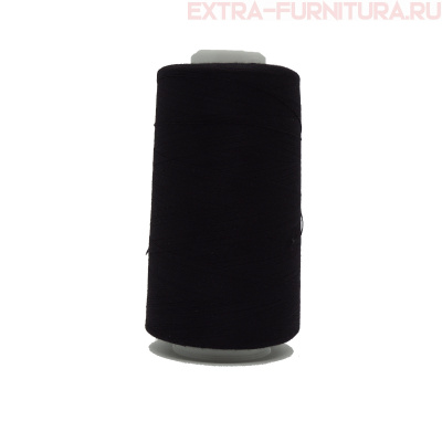  Нитки 40s/2, 100% п/э, 3300 ярдов, цв.черный