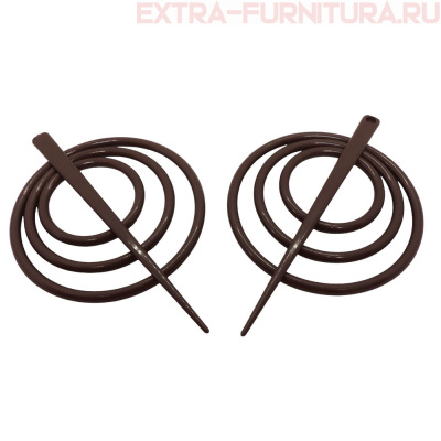 Заколки для штор "Круги", цв. №23, пара