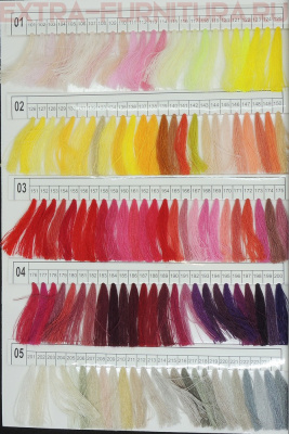 Карта цветов МАХ BASIC и IDEAL нитки